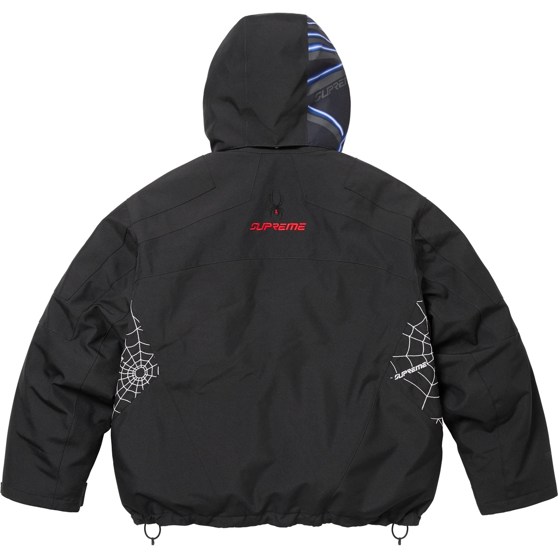 Details on Supreme Spyder Technical Jacket Black from fall winter
                                                    2024 (Price is $598)