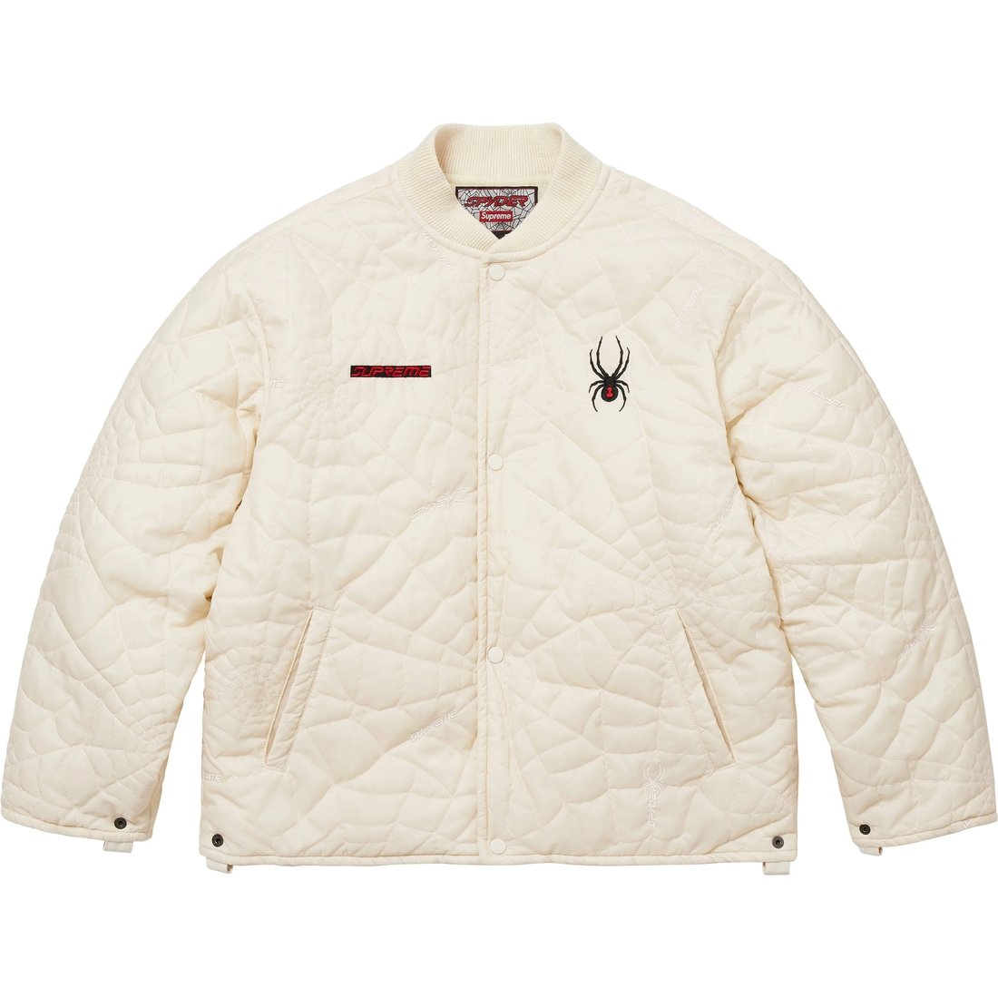 Details on Supreme Spyder Technical Jacket Stone from fall winter
                                                    2024 (Price is $598)