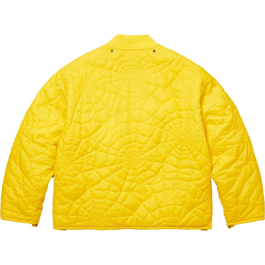 Details on Supreme Spyder Technical Jacket Yellow from fall winter
                                                    2024 (Price is $598)