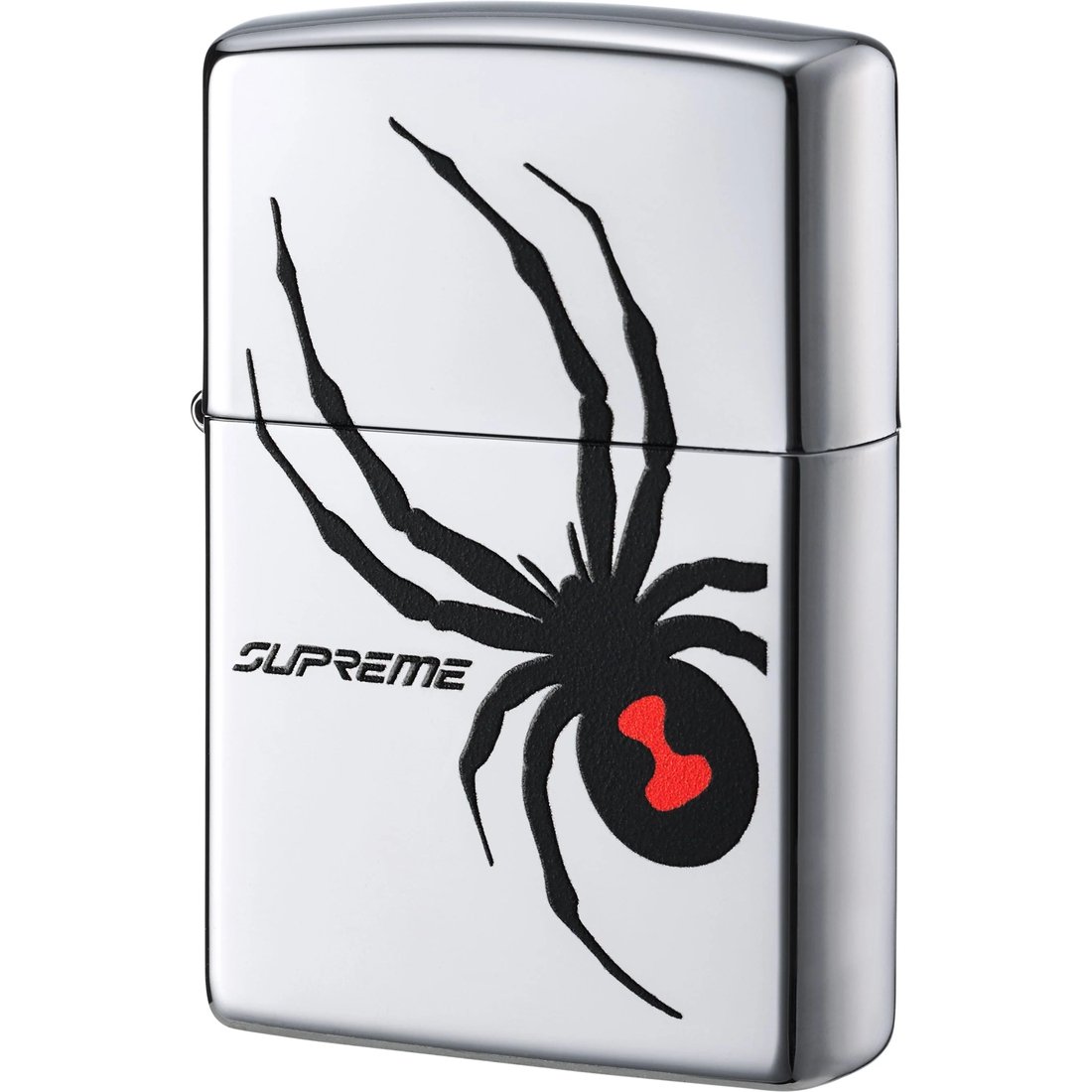 Details on Supreme Spyder Zippo Silver from fall winter
                                                    2024 (Price is $58)