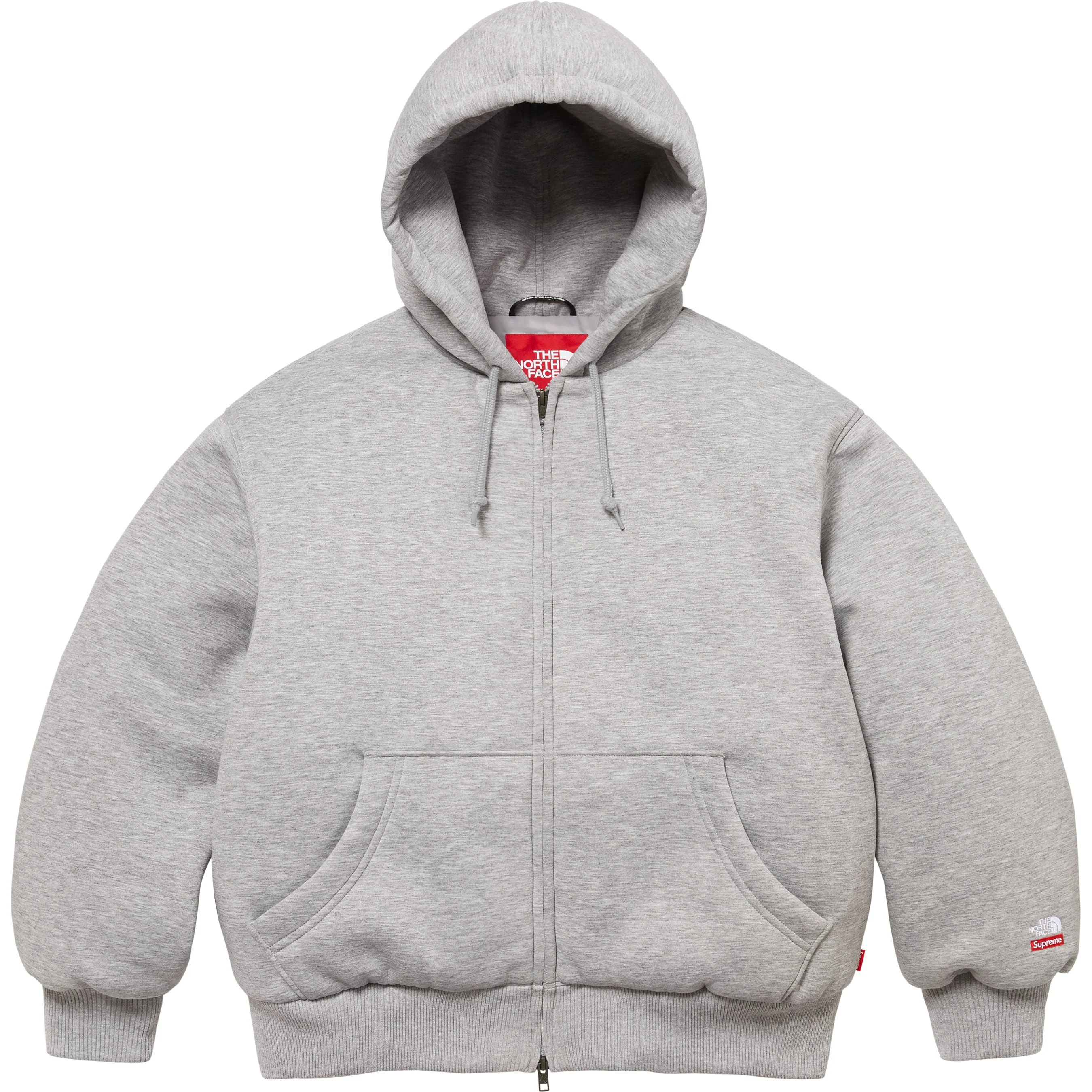 The North Face Down Zip Up Hooded Sweatshirt - fall winter 2024 - Supreme