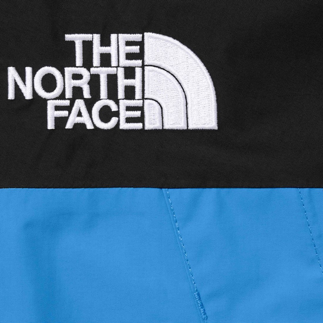 Details on Supreme The North Face Mountain Jacket Blue from fall winter
                                                    2024 (Price is $438)