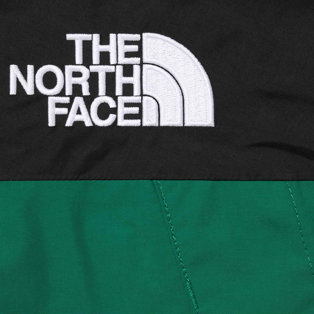 Details on Supreme The North Face Mountain Jacket Green from fall winter
                                                    2024 (Price is $438)