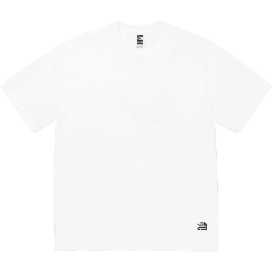 Details on Supreme The North Face S S Top White from fall winter
                                                    2024 (Price is $60)