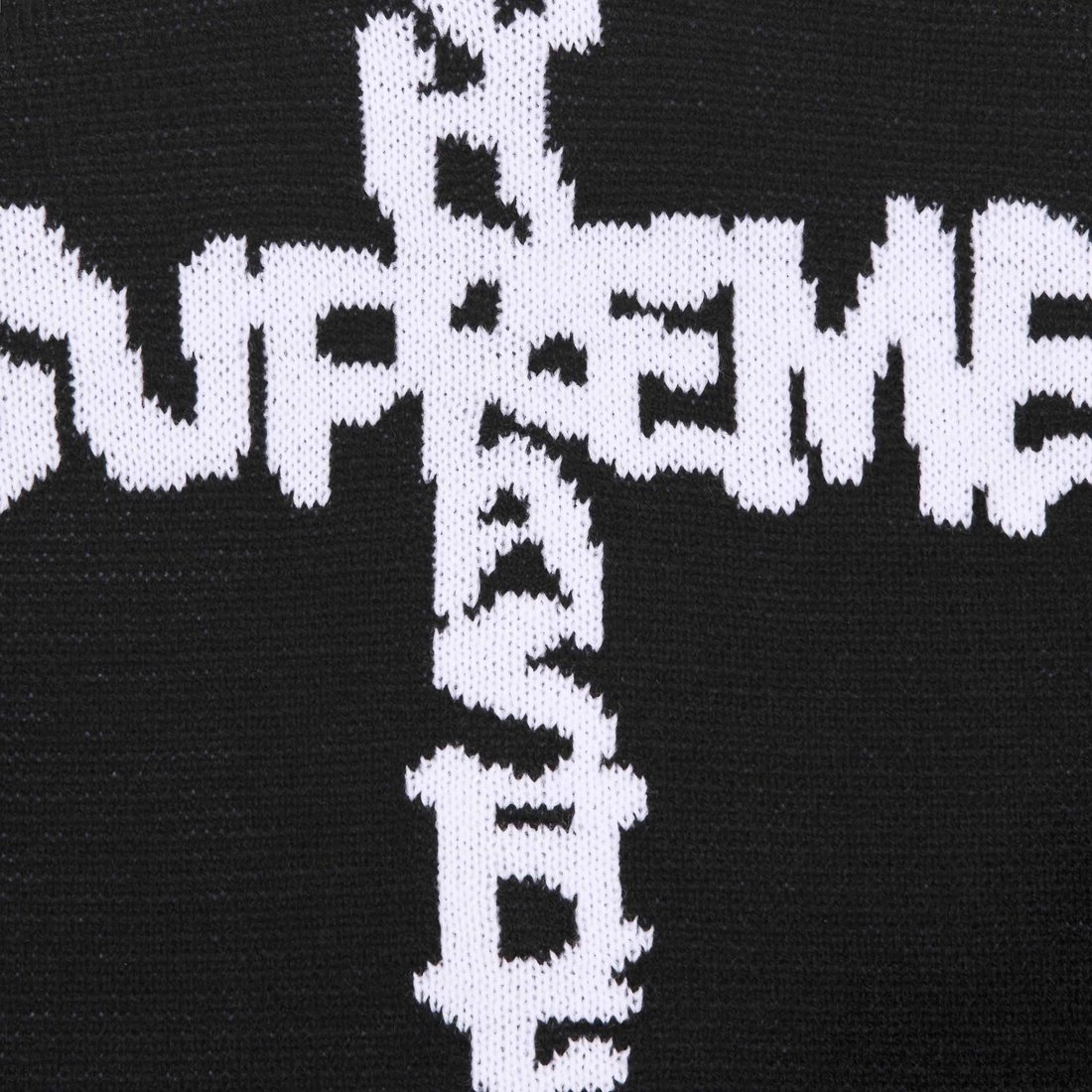 Details on Supreme Thrasher Beanie Black from fall winter
                                                    2024 (Price is $44)