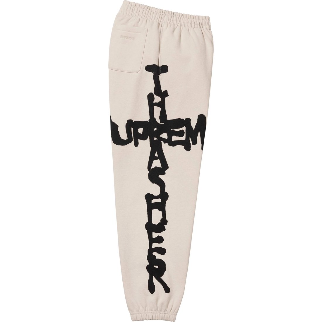 Details on Supreme Thrasher Sweatpant Stone from fall winter
                                                    2024 (Price is $158)