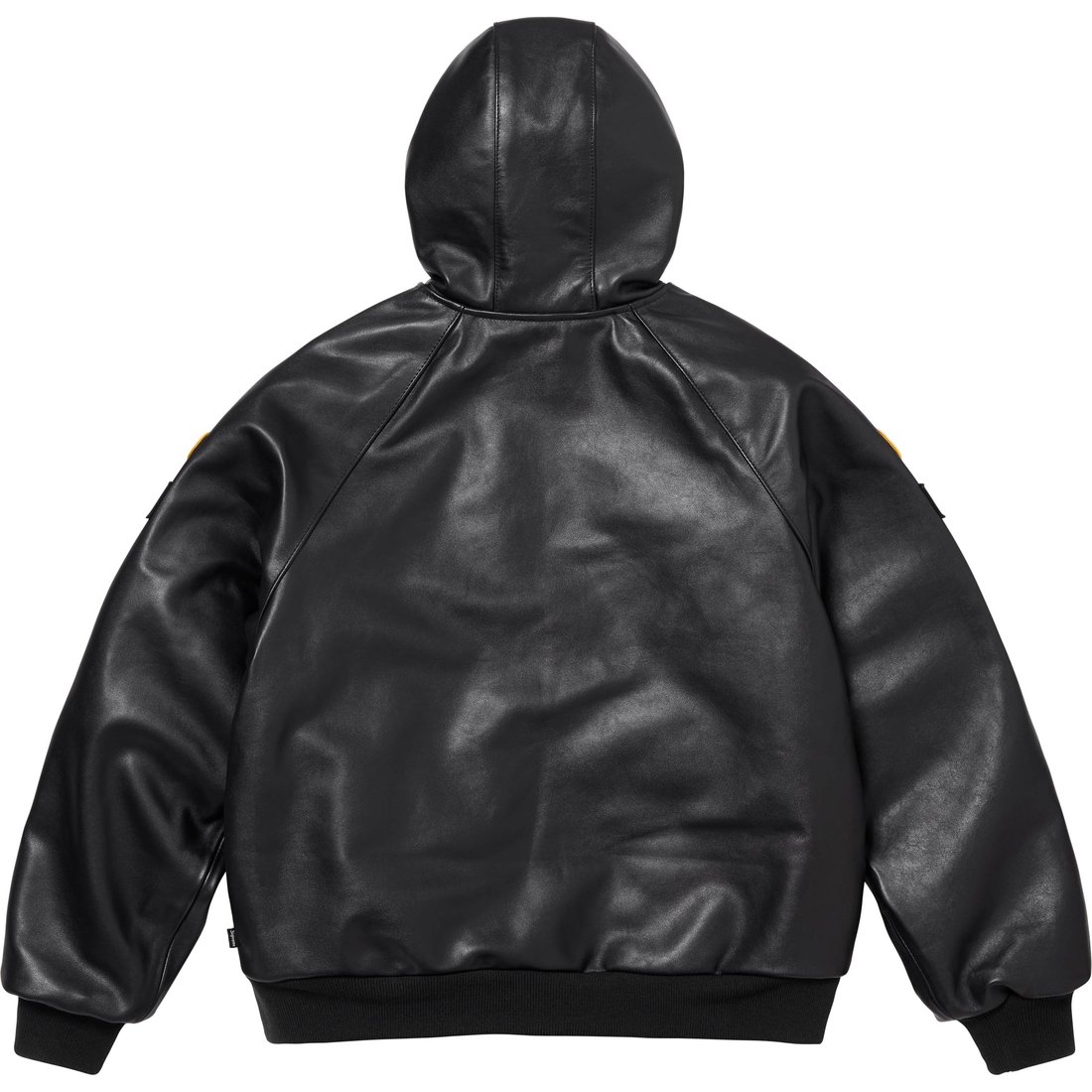 Details on Supreme Vanson Leathers Hooded Work Jacket Black from fall winter
                                                    2024 (Price is $1198)