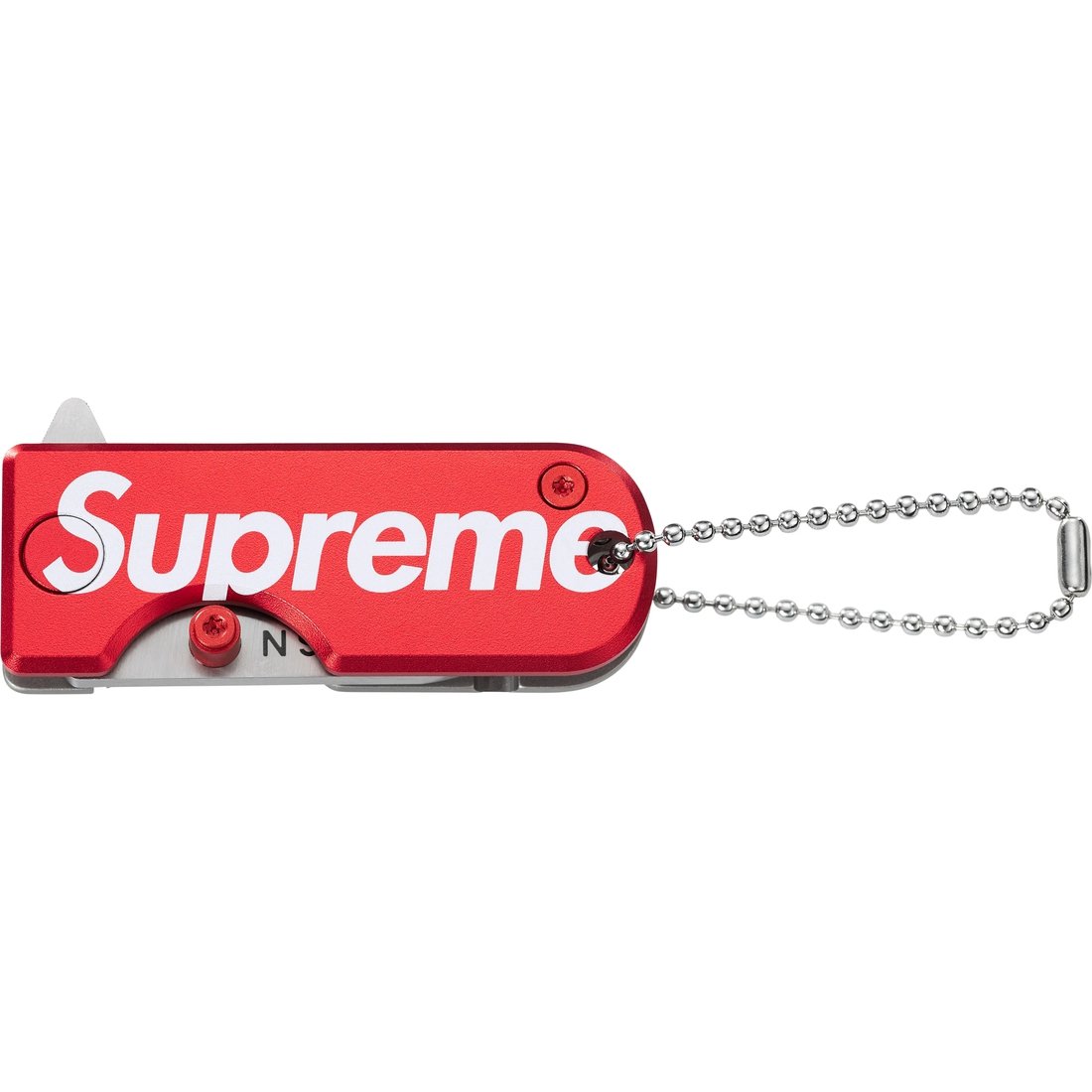 Details on Supreme WESN Microblade Red from fall winter
                                                    2024 (Price is $110)