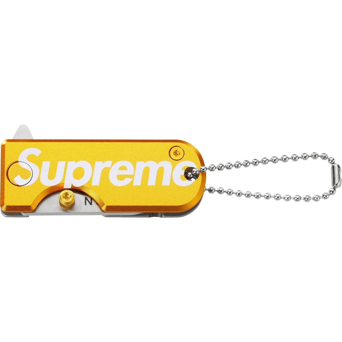 Details on Supreme WESN Microblade Yellow from fall winter
                                                    2024 (Price is $110)