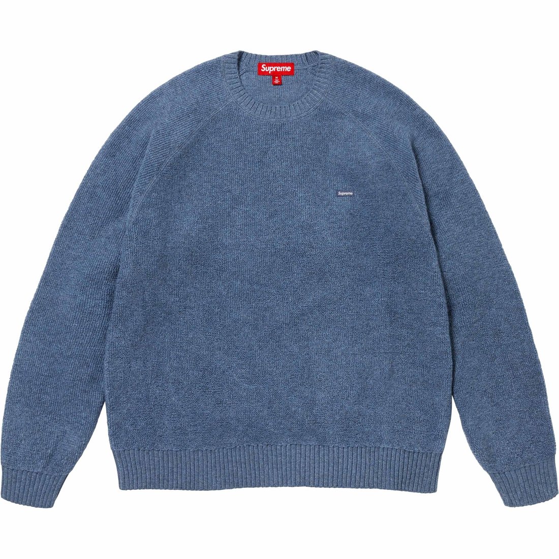 Details on Terry Small Box Sweater Blue from fall winter
                                                    2024 (Price is $148)