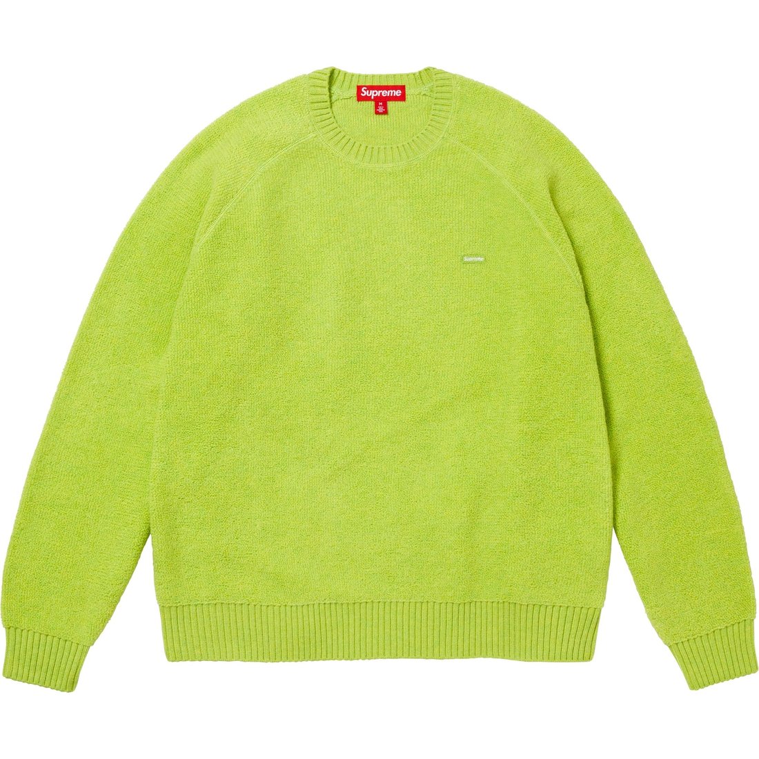 Details on Terry Small Box Sweater Green from fall winter
                                                    2024 (Price is $148)