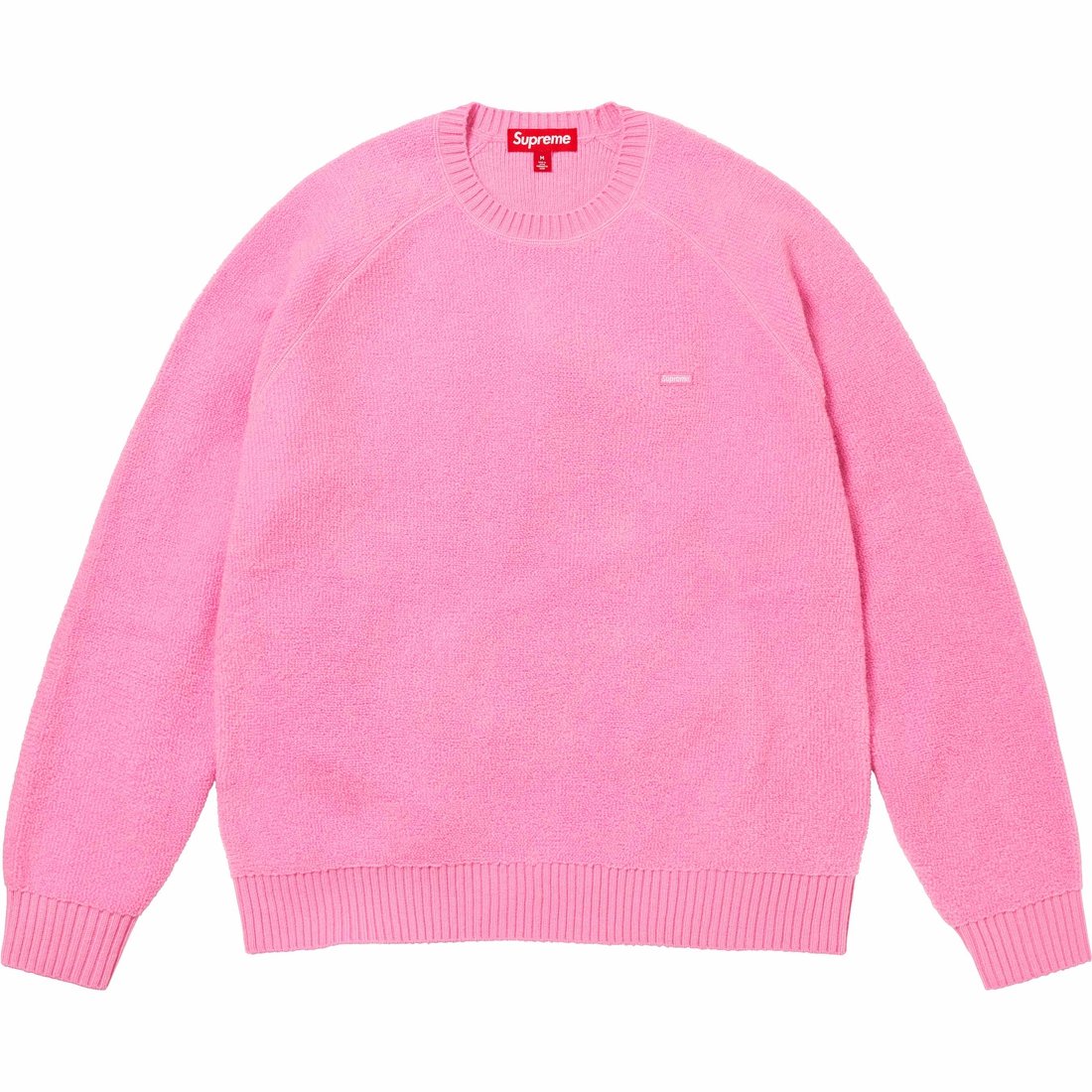 Details on Terry Small Box Sweater Pink from fall winter
                                                    2024 (Price is $148)