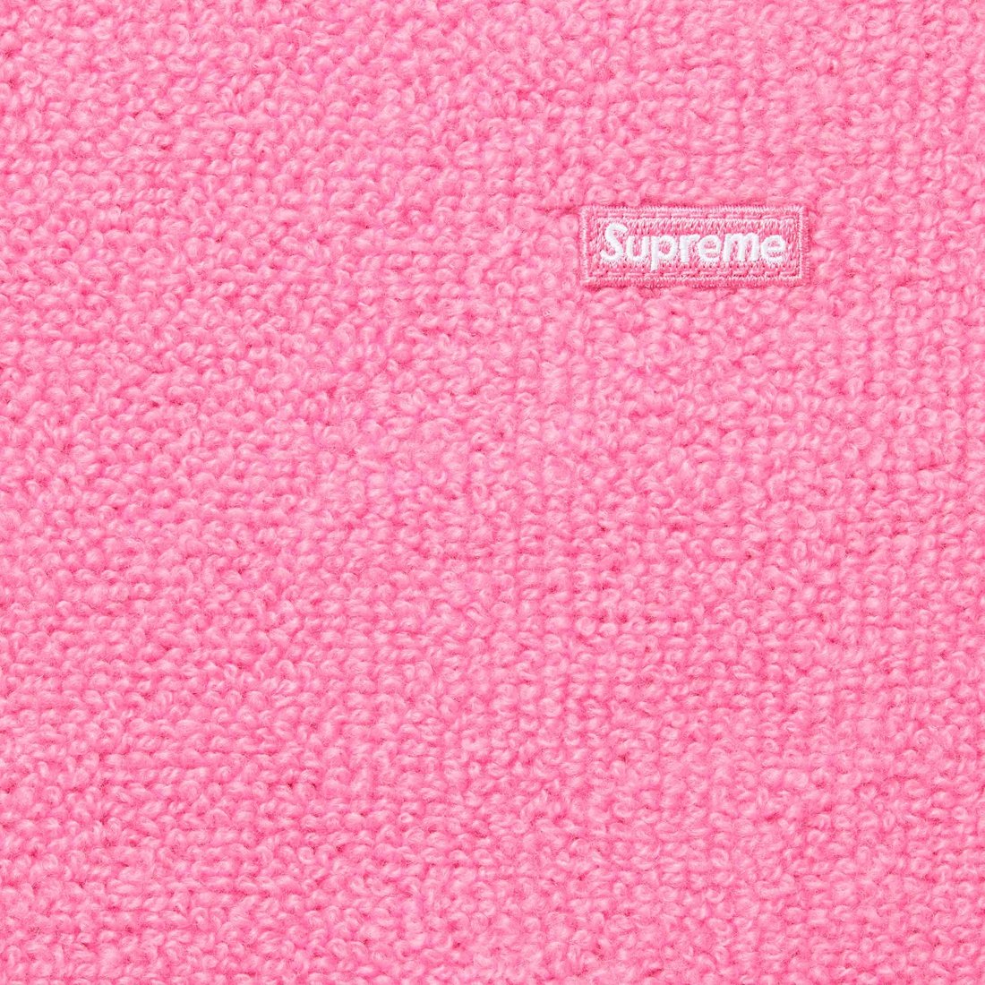 Details on Terry Small Box Sweater Pink from fall winter
                                                    2024 (Price is $148)