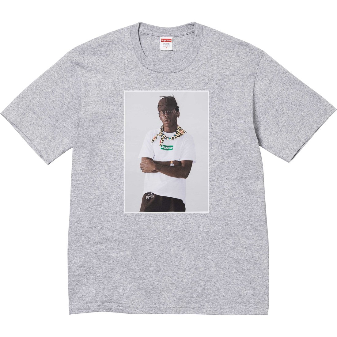 Details on Tyler, The Creator Tee Heather Grey from fall winter
                                                    2024 (Price is $54)