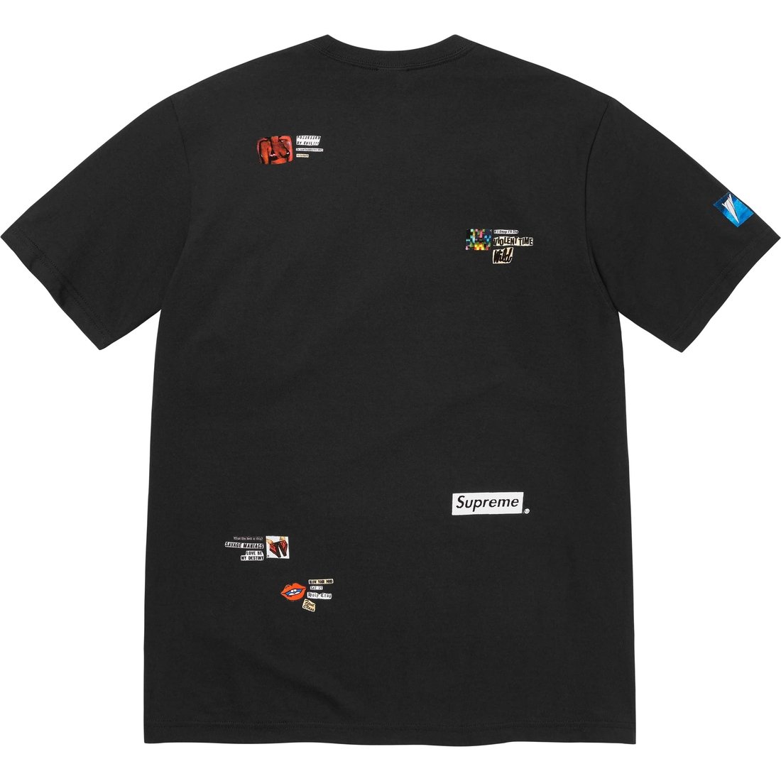 Details on Upset Tee Black from fall winter
                                                    2024 (Price is $44)