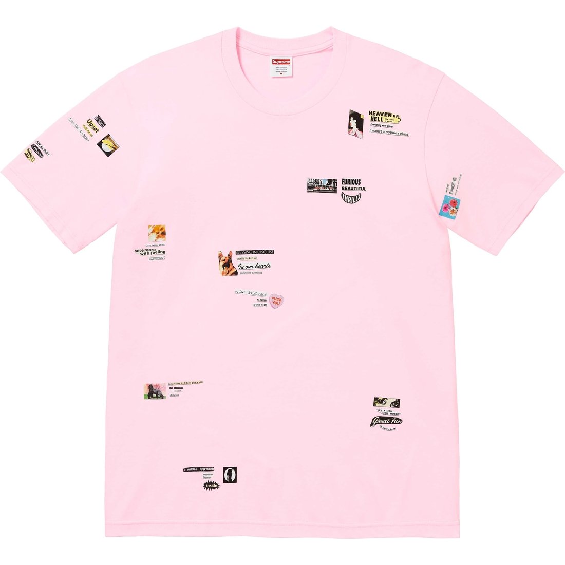 Details on Upset Tee Light Pink from fall winter
                                                    2024 (Price is $44)