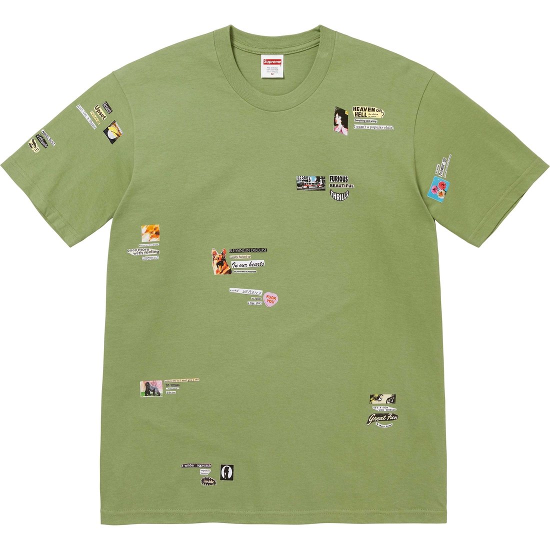 Details on Upset Tee Moss from fall winter
                                                    2024 (Price is $44)