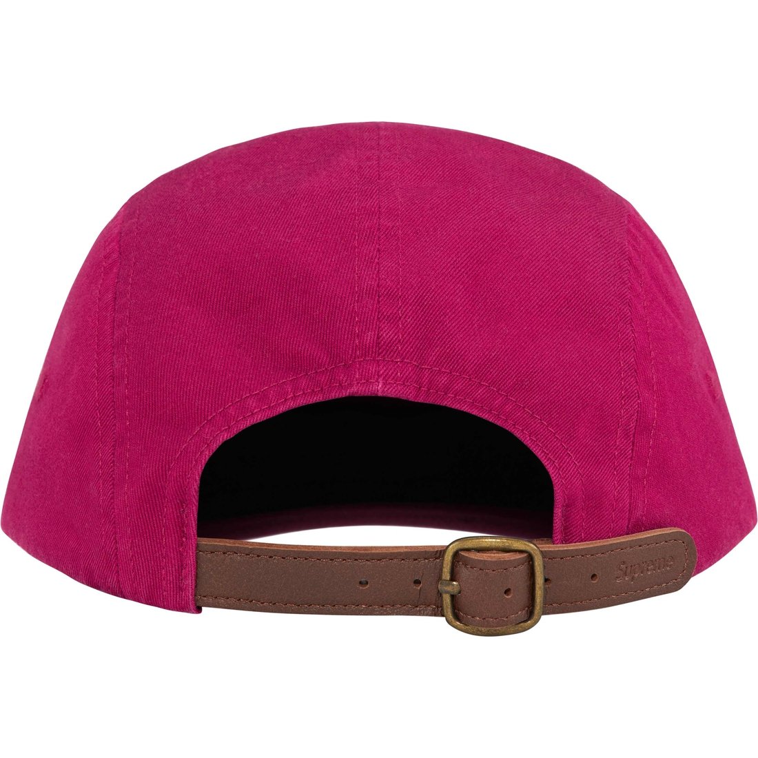 Details on Washed Chino Twill Camp Cap Cranberry from fall winter
                                                    2024 (Price is $48)