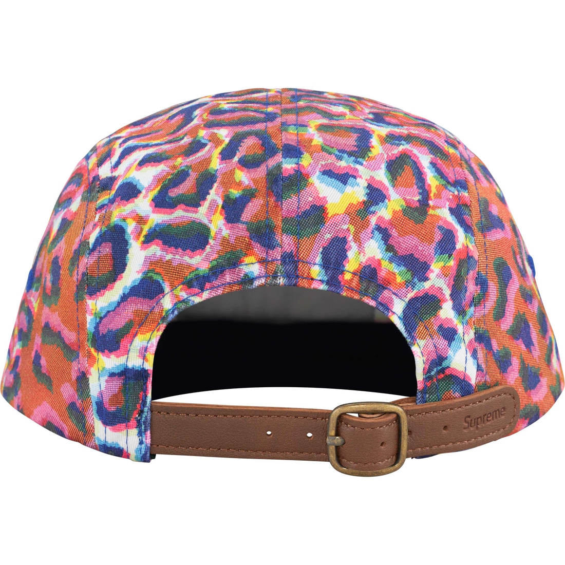 Details on Washed Chino Twill Camp Cap Leopard from fall winter
                                                    2024 (Price is $48)