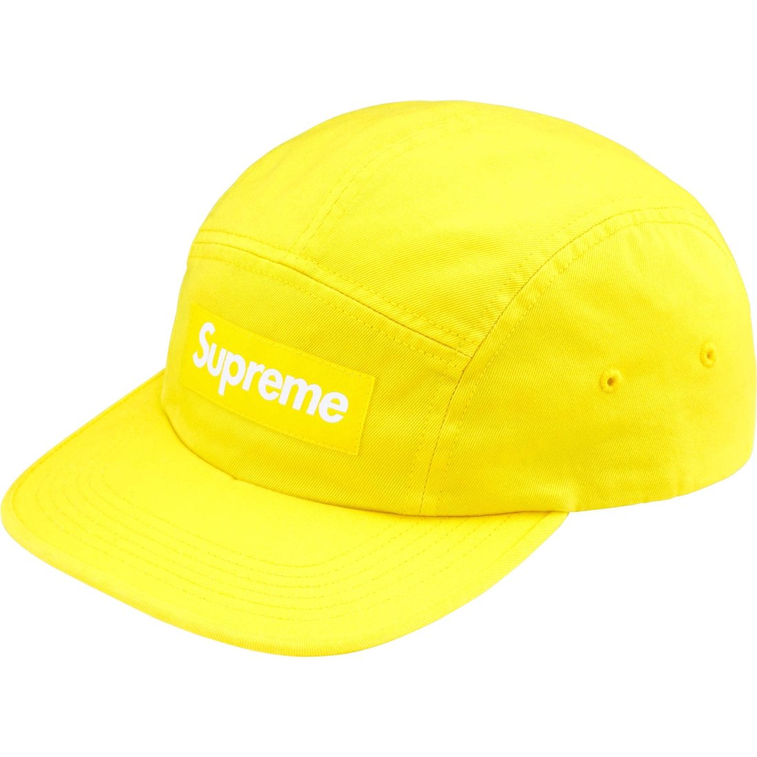 Details on Washed Chino Twill Camp Cap Yellow from fall winter
                                                    2024 (Price is $48)