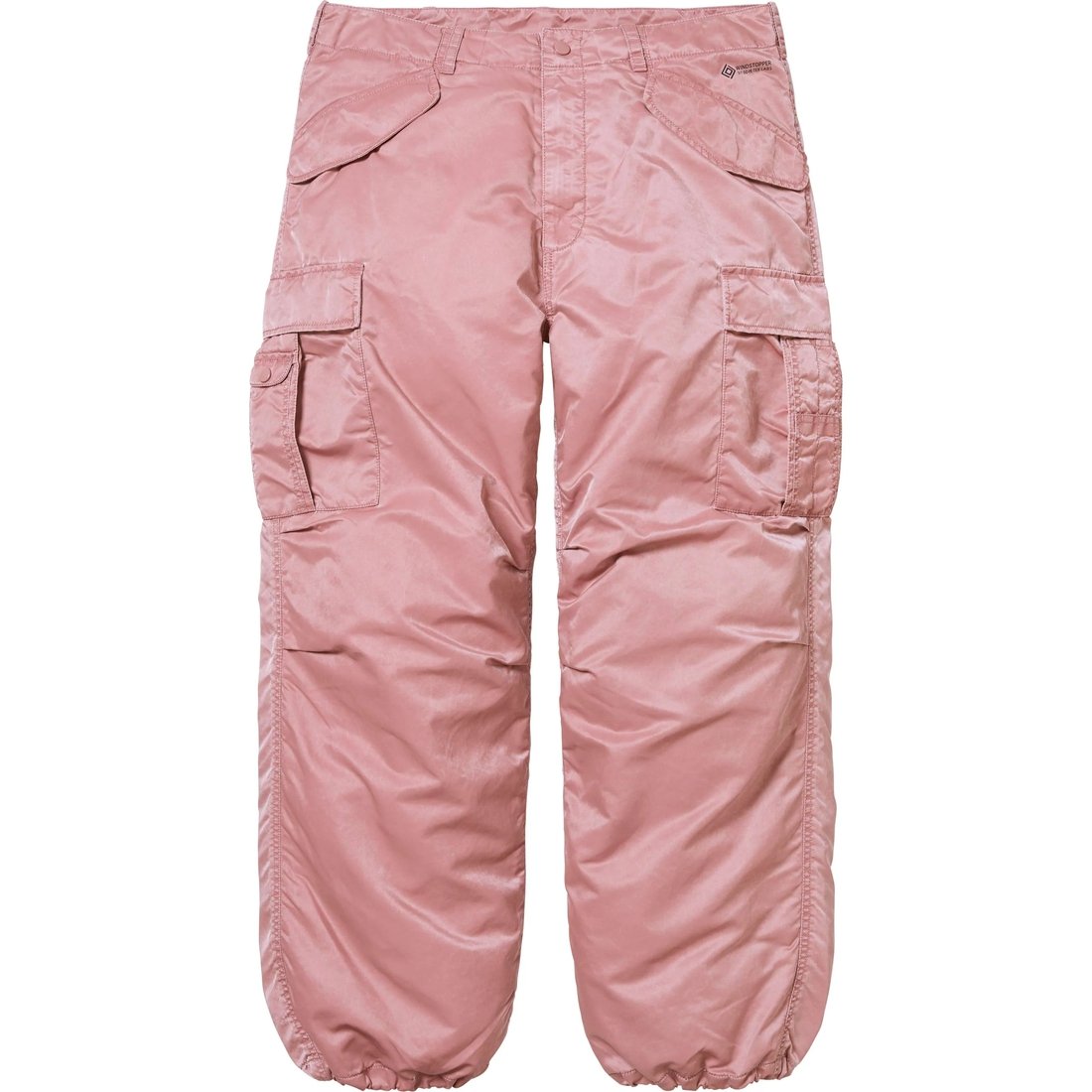 Details on Washed Flight Satin Cargo Pant Dusty Pink from fall winter
                                                    2024 (Price is $298)