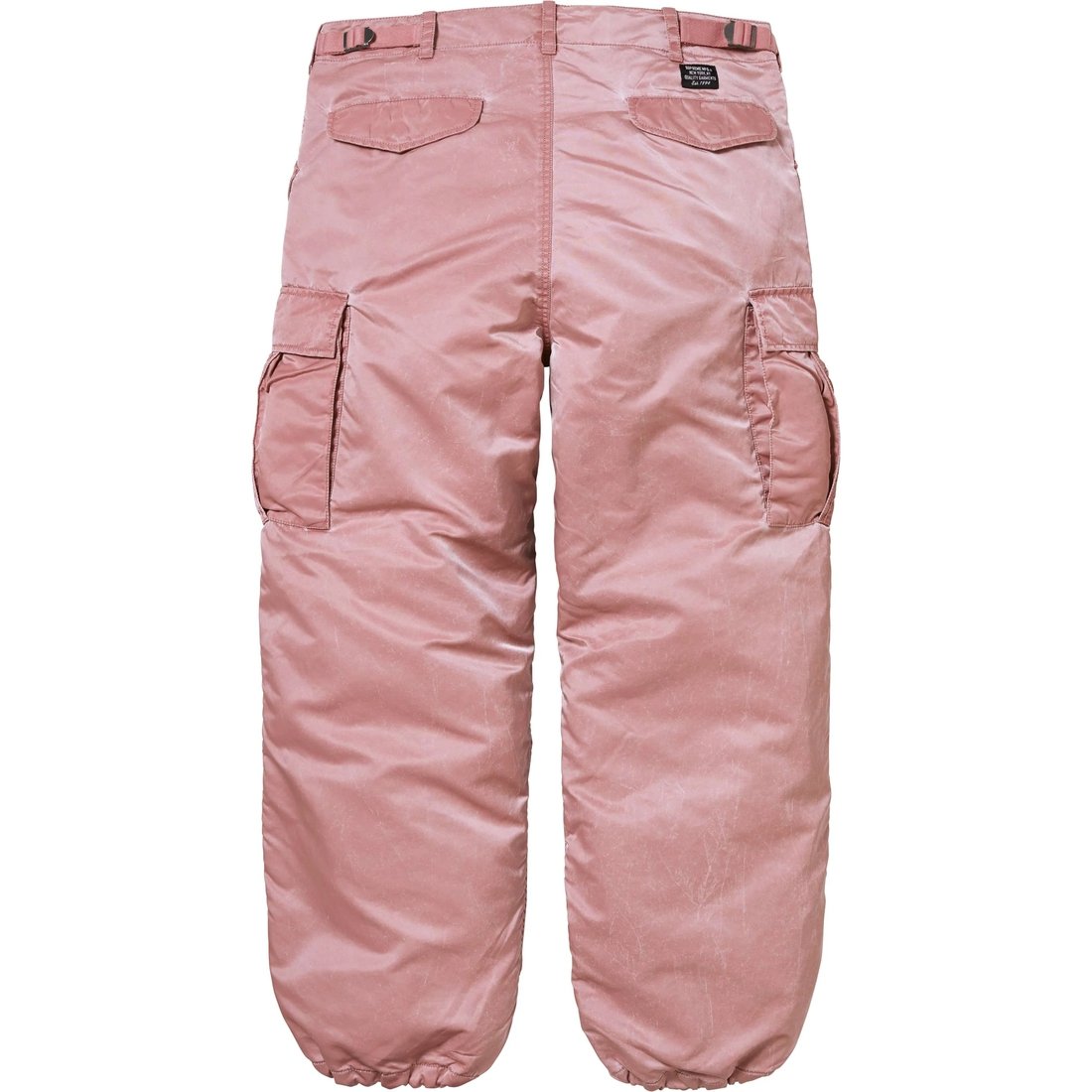 Details on Washed Flight Satin Cargo Pant Dusty Pink from fall winter
                                                    2024 (Price is $298)