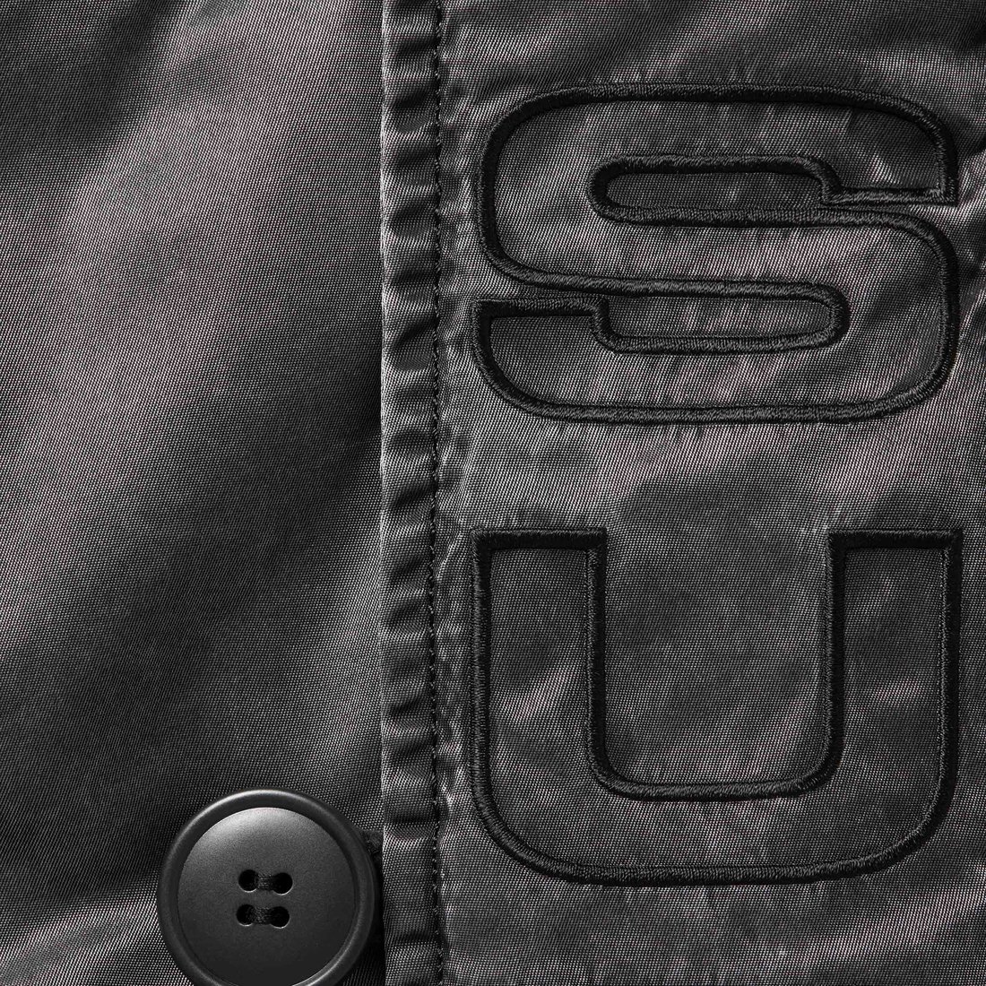 Details on Washed Flight Satin N-3B Parka Black from fall winter
                                                    2024 (Price is $498)