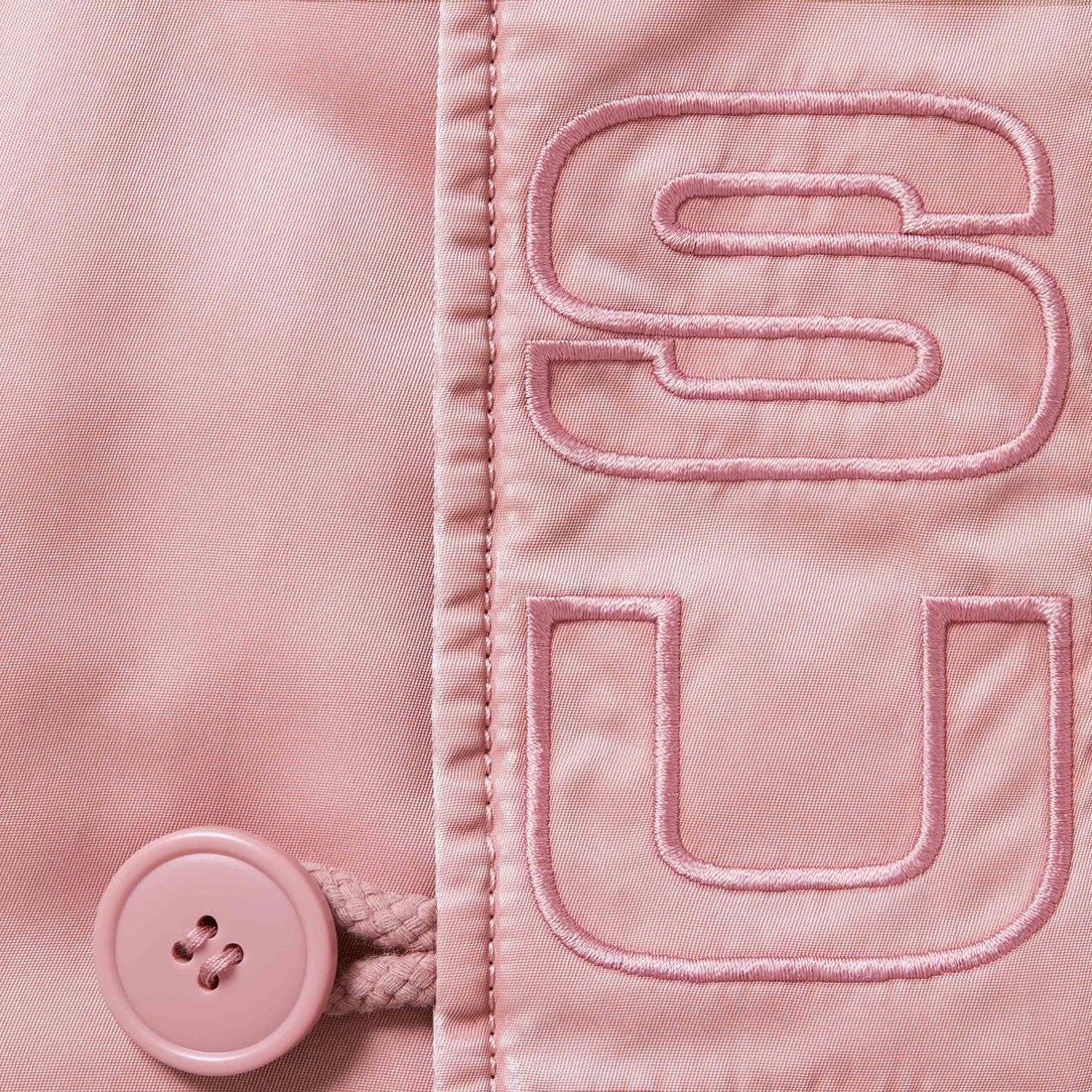 Details on Washed Flight Satin N-3B Parka Dusty Pink from fall winter
                                                    2024 (Price is $498)