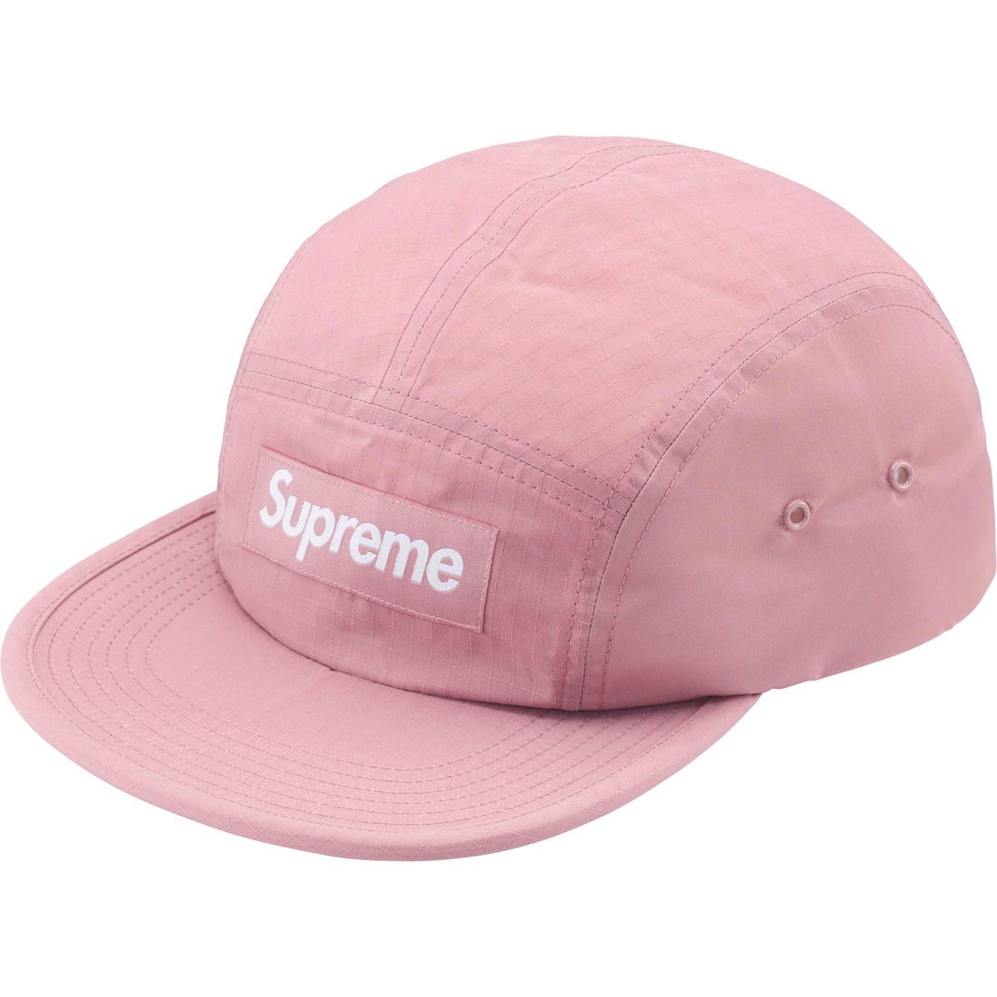 Details on Waxed Ripstop Camp Cap Light Pink from fall winter
                                                    2024 (Price is $48)