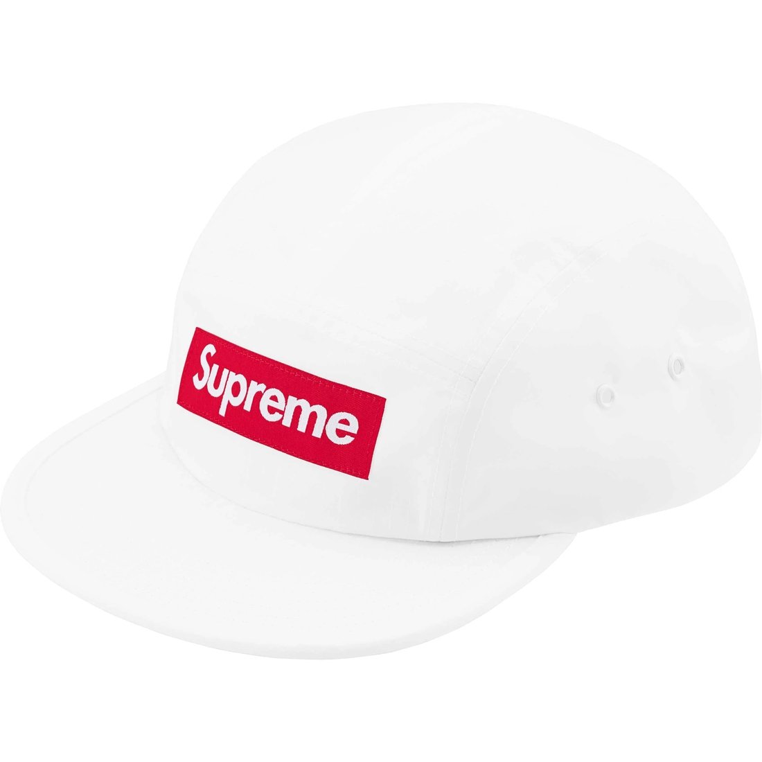 Details on Waxed Ripstop Camp Cap White from fall winter
                                                    2024 (Price is $48)