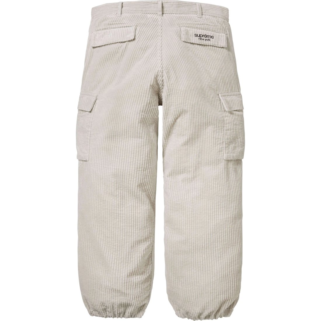 Details on Wide Wale Corduroy Cargo Pant Stone from fall winter
                                                    2024 (Price is $198)