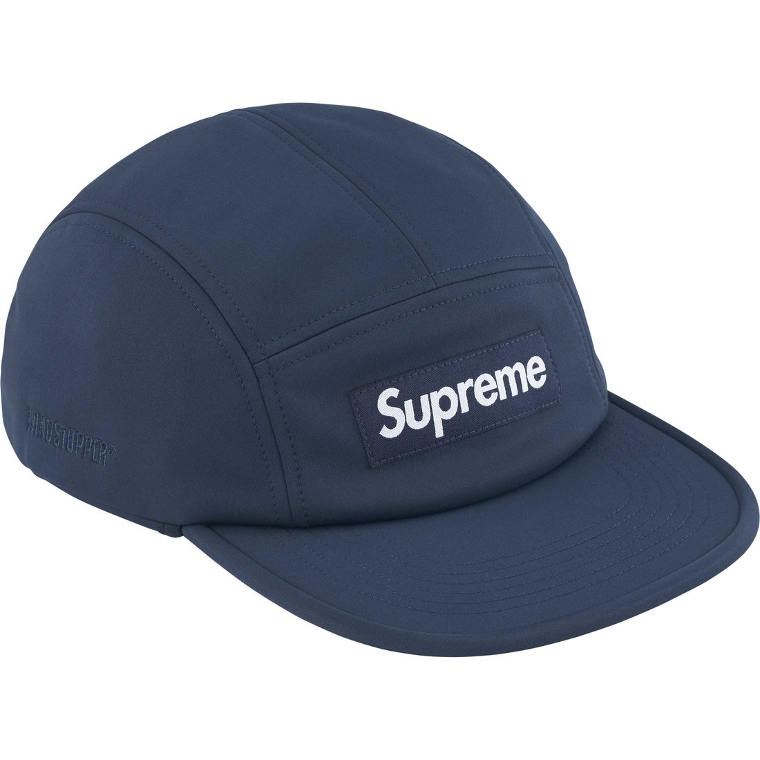 Details on WINDSTOPPER Earflap Camp Cap Navy from fall winter
                                                    2024 (Price is $60)