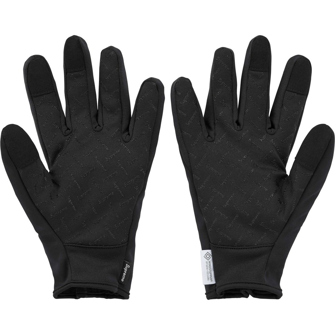 Details on WINDSTOPPER Zip Gloves Black from fall winter
                                                    2024 (Price is $68)