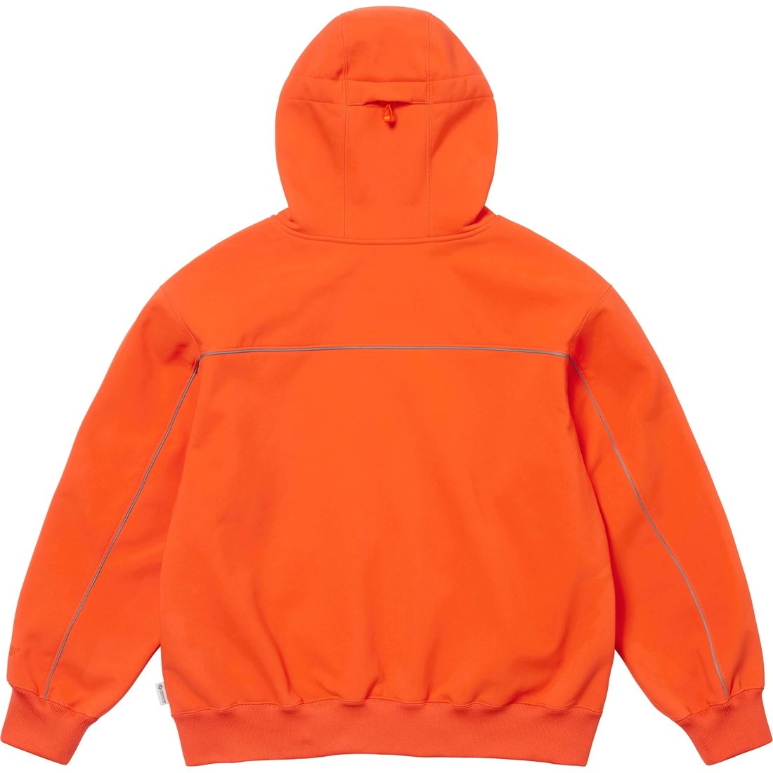 Details on WINDSTOPPER Zip Up Hooded Sweatshirt Orange from fall winter
                                                    2024 (Price is $198)