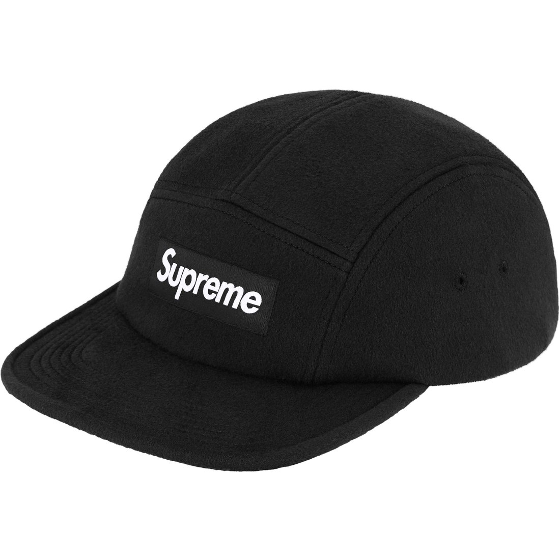 Details on Wool Camp Cap Black from fall winter
                                                    2024 (Price is $58)