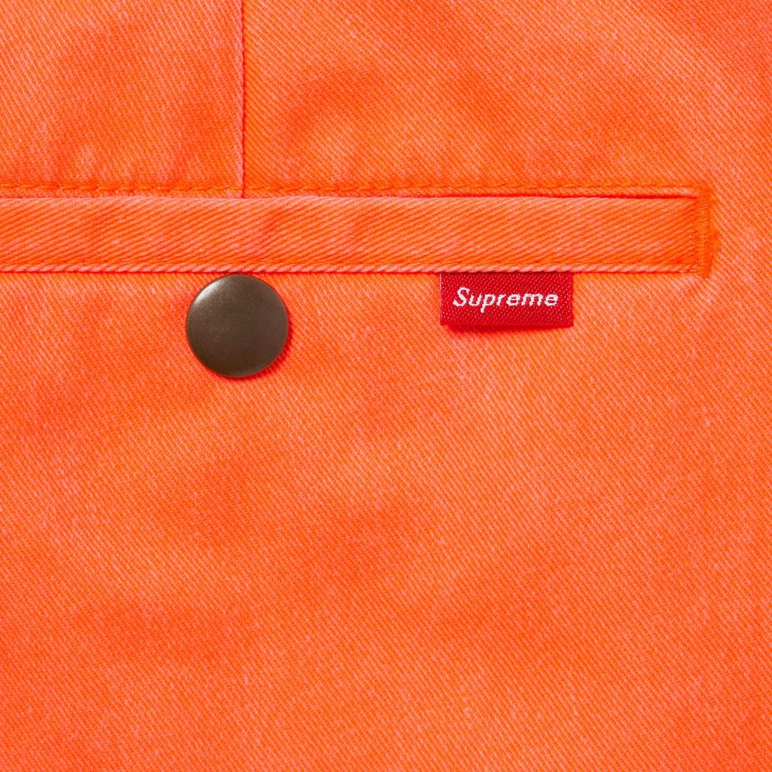 Details on Work Pant Orange from fall winter
                                                    2024 (Price is $128)