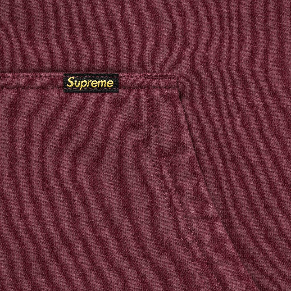 Details on Work Zip Up Hooded Sweatshirt Maroon from fall winter
                                                    2024 (Price is $138)