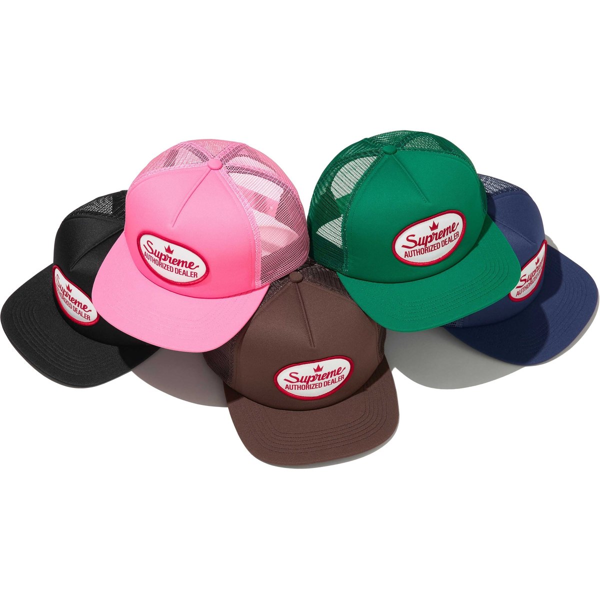 Supreme Authorized Mesh Back 5-Panel for fall winter 24 season