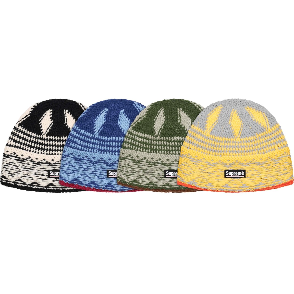 Supreme Diamond Beanie released during fall winter 24 season