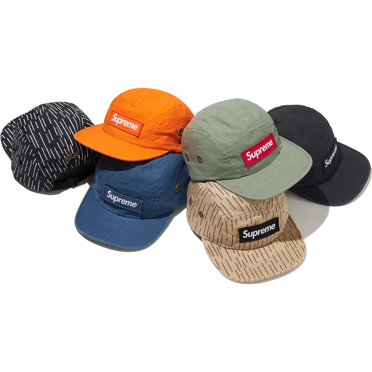 Supreme Military Camp Cap released during fall winter 24 season