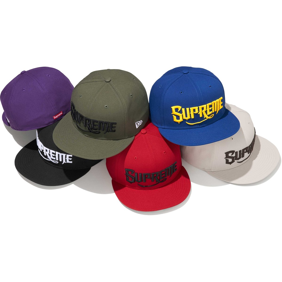 Supreme Mister Cartoon New Era for fall winter 24 season