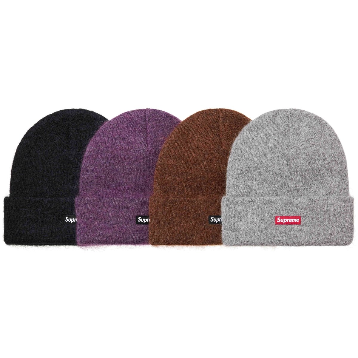 Supreme Mohair Beanie for fall winter 24 season