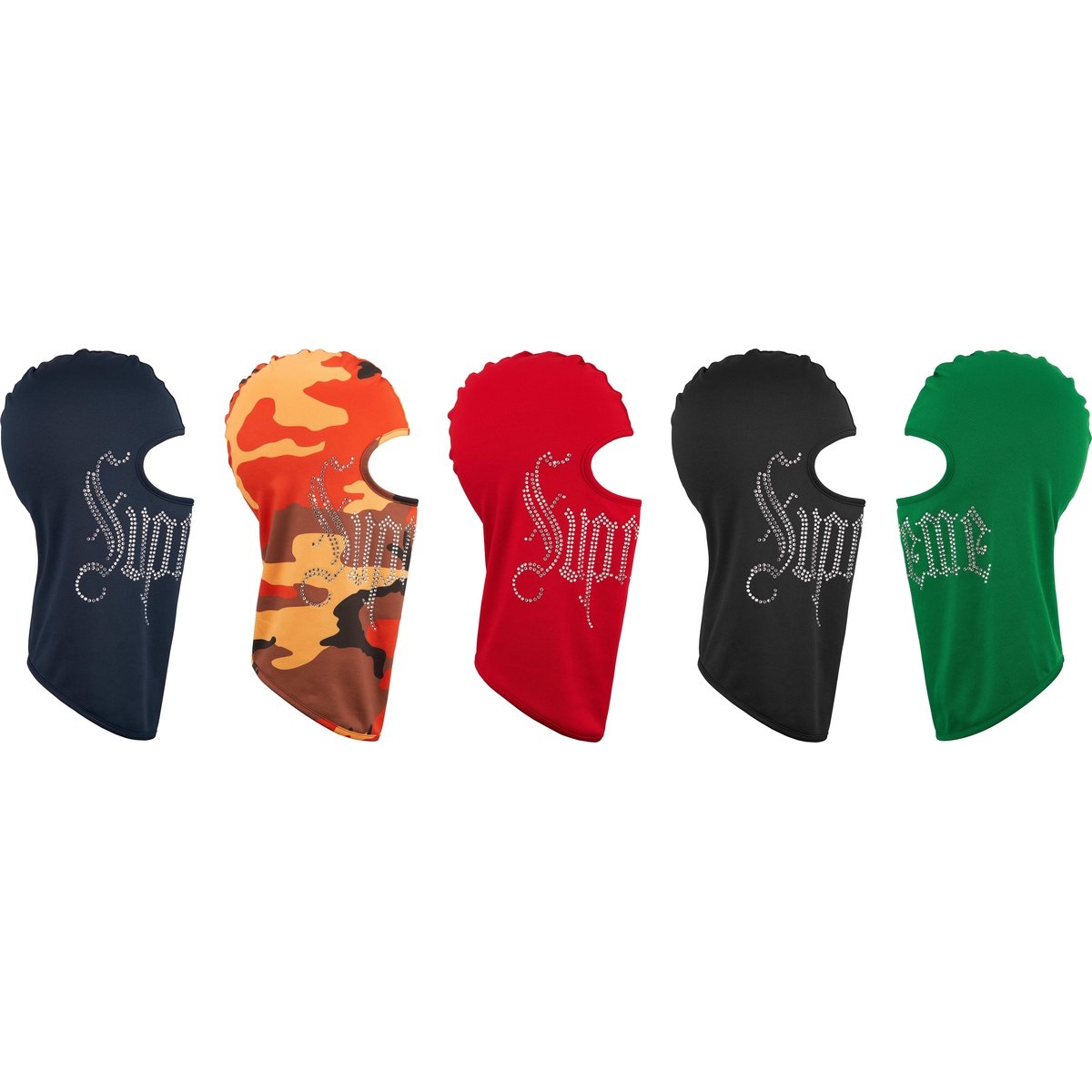 Supreme Rhinestone Balaclava for fall winter 24 season