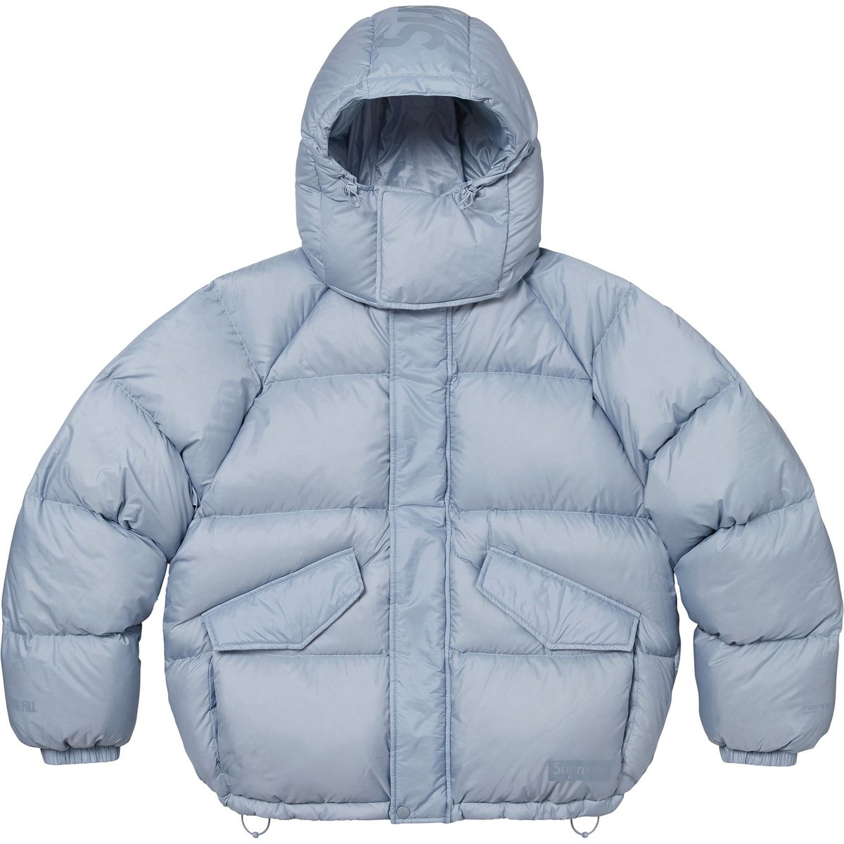 Details on 700-Fill Down Lightweight Puffer Jacket Light Blue from fall winter
                                                    2024