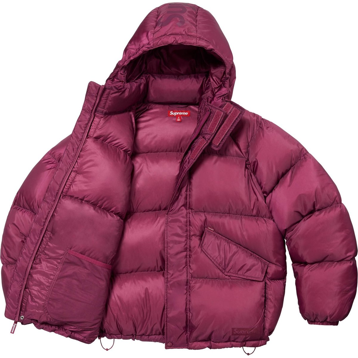 Details on 700-Fill Down Lightweight Puffer Jacket Magenta from fall winter
                                                    2024