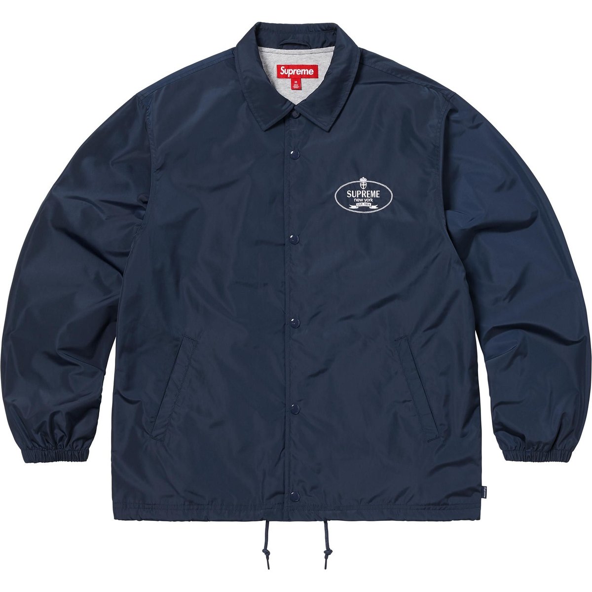 Details on Crest Coaches Jacket Navy from fall winter
                                                    2024