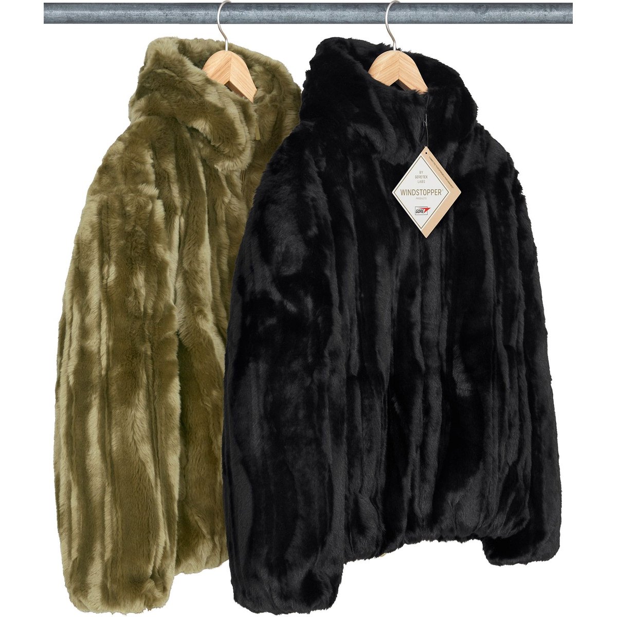 Supreme Faux Fur Hooded Jacket releasing on Week 5 for fall winter 2024