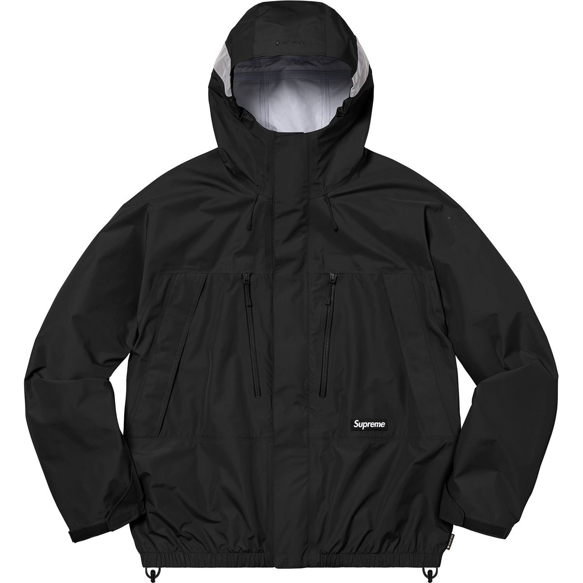 Details on GORE-TEX Taped Seam Shell Jacket Black from fall winter
                                                    2024