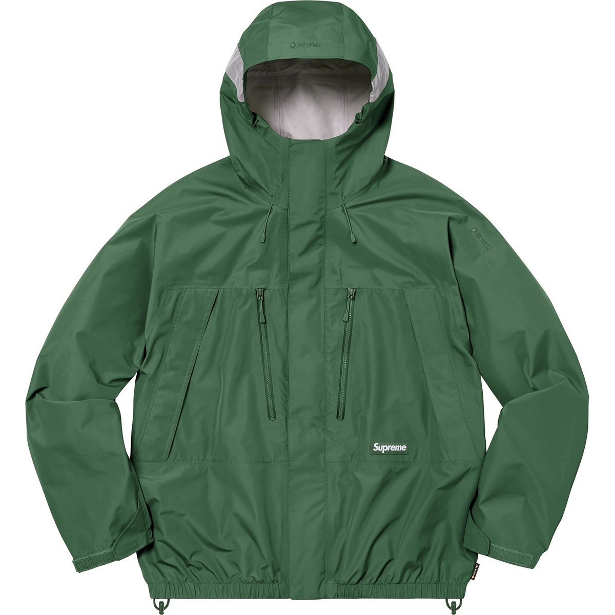 Details on GORE-TEX Taped Seam Shell Jacket Green from fall winter
                                                    2024