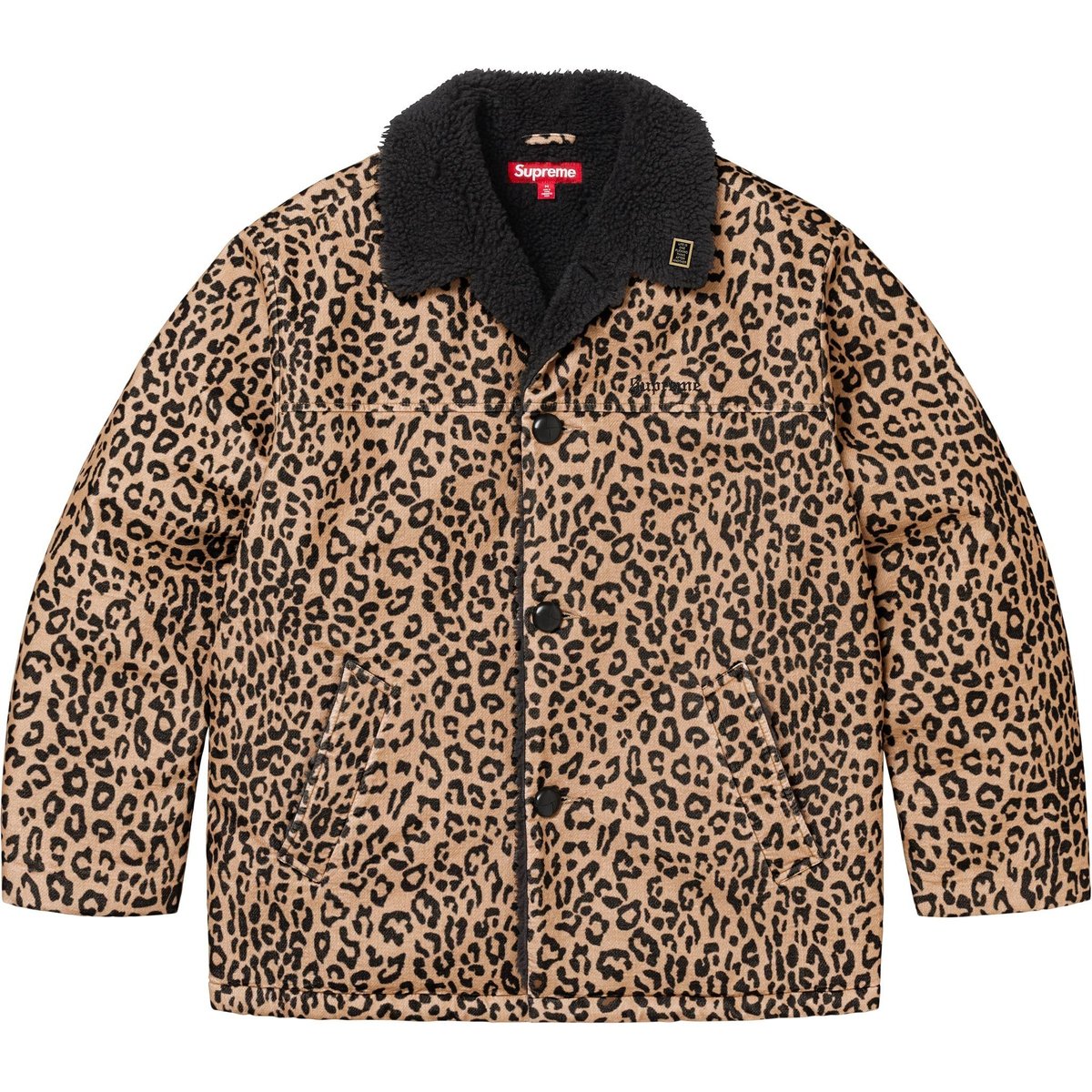 Details on Kindermann Uncut Corduroy Car Coat Leopard from fall winter
                                                    2024